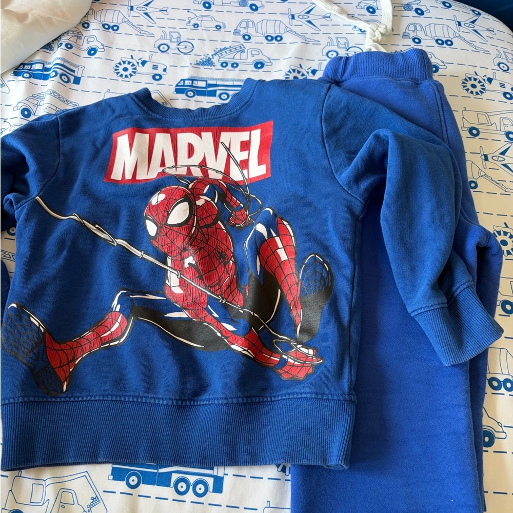 Marvel Spider-Man Blue Apparel Set